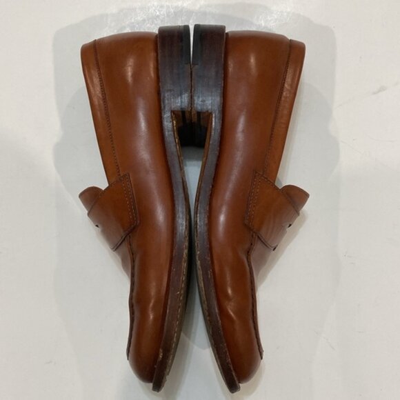 J. Crew Ludlow Tan Leather Loafers Men’s Shoes Size 10